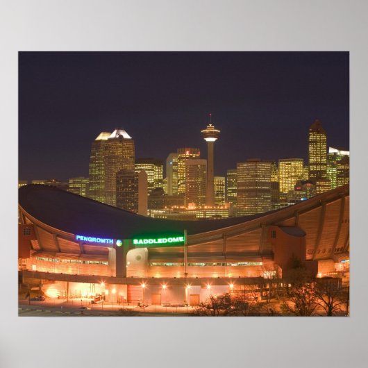 Kanada, Alberta, Calgary: City Skyline aus Kanada Poster (Vorne)