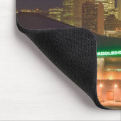 Kanada, Alberta, Calgary: City Skyline aus Mousepad (Ecke)