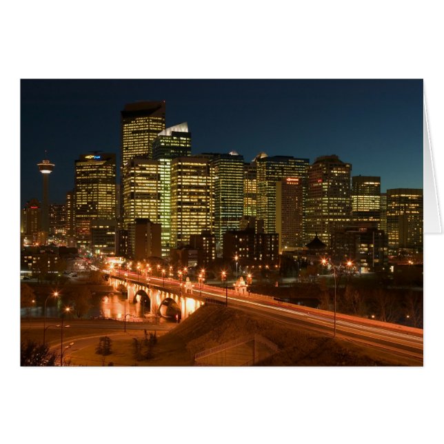 Kanada, Alberta, Calgary: Downtown Calgary, (Vorderseite (Horizontal))