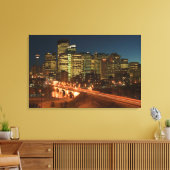 Kanada, Alberta, Calgary: Downtown Calgary, Leinwanddruck (Insitu (Wohnzimmer))
