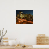 Kanada, Alberta, Calgary: Downtown Calgary, Poster (Küche)