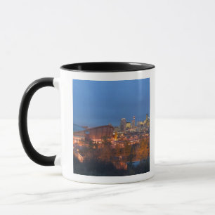 Kanada, Alberta, Calgary: Stadt-Skyline von 4 Tasse