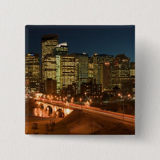 Kanada, Alberta, Calgary: Zentrum von Calgary, Button (Vorderseite)