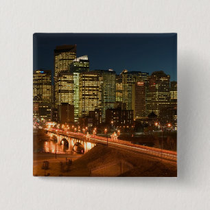 Kanada, Alberta, Calgary: Zentrum von Calgary, Button