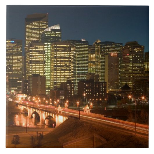 Kanada, Alberta, Calgary: Zentrum von Calgary, Fliese (Vorderseite)