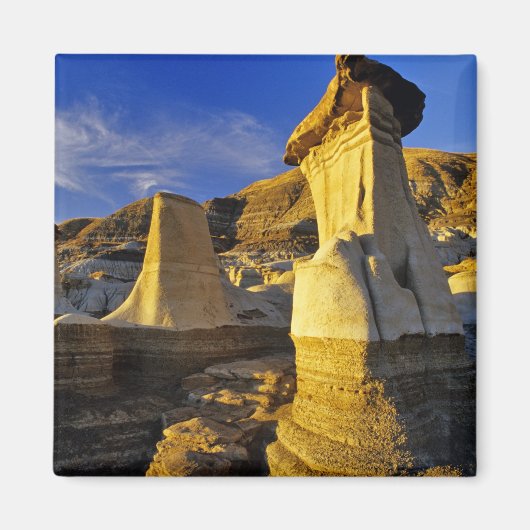 Kanada, Alberta, Drumheller. Hoodoos. Magnet (Vorne)