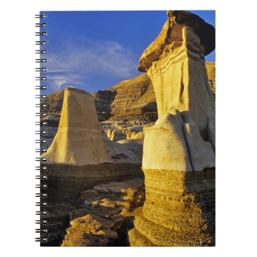 Kanada, Alberta, Drumheller. Hoodoos. Notizblock (Vorderseite)
