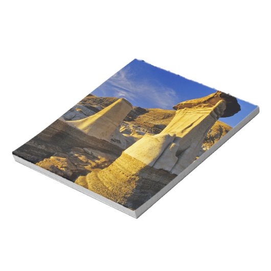 Kanada, Alberta, Drumheller. Hoodoos. Notizblock (Rotiert)
