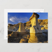 Kanada, Alberta, Drumheller. Hoodoos. Postkarte (Vorne/Hinten)