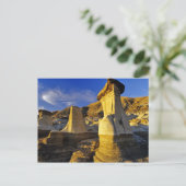 Kanada, Alberta, Drumheller. Hoodoos. Postkarte (Stehend Vorderseite)