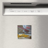 Kanada, Alberta, Edmonton: Alberta Aviation 2 Magnet (In Situ (Geschirrspüler))