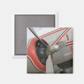 Kanada, Alberta, Edmonton: Alberta Aviation Magnet (Vorderseite/Rückseite)