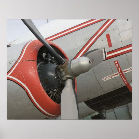 Kanada, Alberta, Edmonton: Alberta Aviation Poster (Vorne)