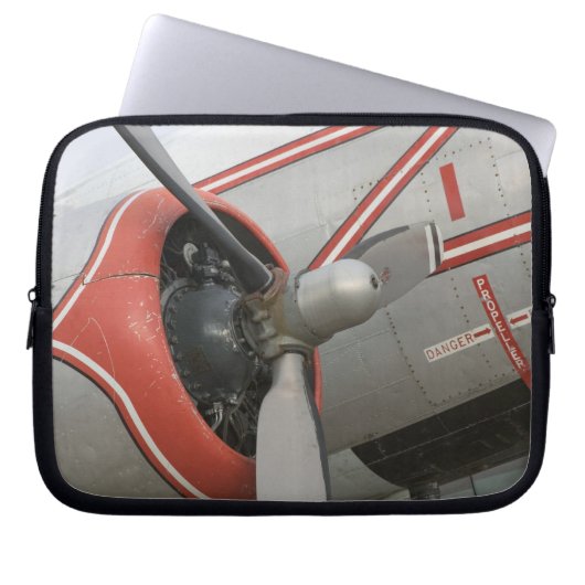 Kanada, Alberta, Edmonton: Alberta-Luftfahrt Laptopschutzhülle (Vorderseite)