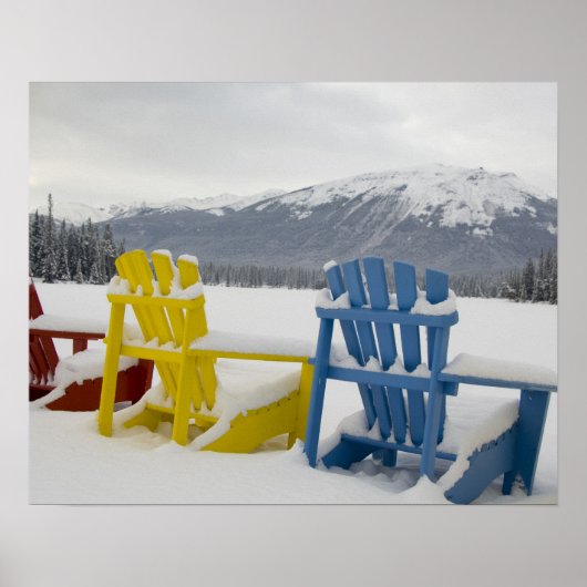 Kanada, Alberta, Jasper, Jasper NP. Fairmont Poster (Vorne)
