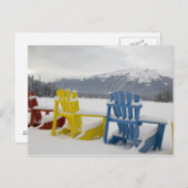 Kanada, Alberta, Jasper, Jasper NP. Fairmont Postkarte (Vorne/Hinten)