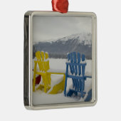 Kanada, Alberta, Jasper, Jasper NP. Fairmont Silbernes Ornament (Rechts)