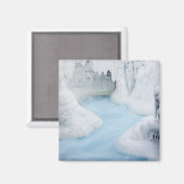 Kanada, Alberta, Jasper National Park. Das Magnet (Vorderseite/Rückseite)