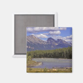 Kanada, Alberta, Jasper National Park. Groß Magnet (Vorderseite/Rückseite)