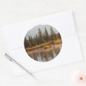 Kanada, Alberta, Jasper-Nationalpark Runder Aufkleber (Umschlag)