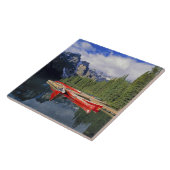 Kanada, Alberta, Moraine Lake. Der Glanz Fliese (Seite)