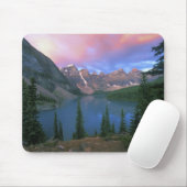Kanada, Alberta, Moraine-See in Dawn, Banff Mousepad (Mit Mouse)