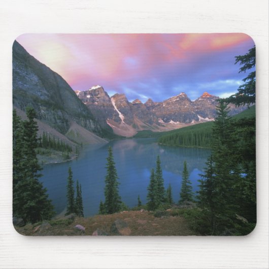 Kanada, Alberta, Moraine-See in Dawn, Banff Mousepad (Vorne)