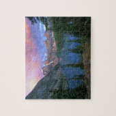 Kanada, Alberta, Moraine-See in Dawn, Banff Puzzle (Vertikal)