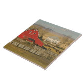 Kanada, Alberta, Pincher Creek: Rotbarsch und Ranc Fliese (Seite)