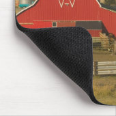 Kanada, Alberta, Pincher Creek: Rotbarsch und Ranc Mousepad (Ecke)