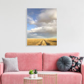 Kanada, Alberta, Stand Off: Landschaft mit Leinwanddruck (Insitu (Wohnzimmer))
