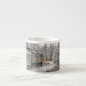 Kanada, Alberta. VIA Schienennetz Espressotasse (Vorderseite)