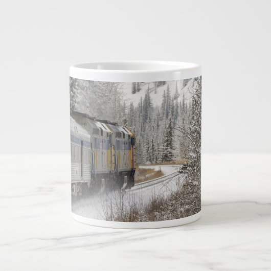 Kanada, Alberta. VIA Schienennetz Jumbo-Tasse (Vorderseite)