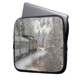 Kanada, Alberta. VIA Schienennetz Laptopschutzhülle (Vorderseite Links)