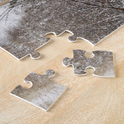 Kanada, Alberta. VIA Schienennetz Puzzle (Seite)