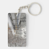 Kanada, Alberta. VIA Schienennetz Schlüsselanhänger (Rückseite)