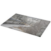 Kanada, Alberta. VIA Schienennetz Schneidebrett (Ecke)