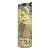 Kanada am Krieg Thermosbecher (Nach links gedreht)