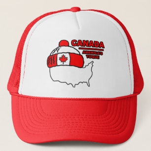 Kanada - Amerikas Tuque Fernlastfahrer-Hut Truckerkappe