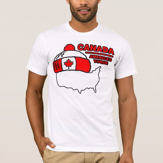 Kanada - Amerikas Tuque T - Shirt (Vorderseite)