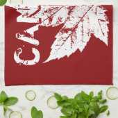 Kanada-Andenken-Tuch-kanadischer Tee-Tuch-Dekor Geschirrtuch (Gefaltet)