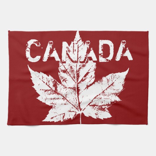 Kanada-Andenken-Tuch-kanadischer Tee-Tuch-Dekor Geschirrtuch (Horizontal)