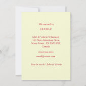 Kanada - Ankündigung (Rückseite)