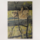 Kanada Art Puzzles - Kermode Bear Forest Puzzles (Vertikal)