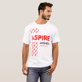 Kanada ASPIRE HIGHER Christliche Schrift T-Shirt (Vorne ganz)