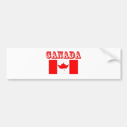 Kanada Autoaufkleber (Vorne)