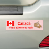 Kanada Autoaufkleber (Auf Auto)
