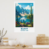 Kanada Banff Nationalpark Poster (Küche)