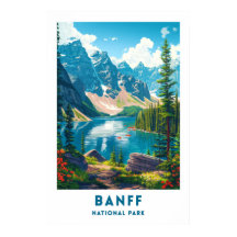 Kanada Banff Nationalpark Poster