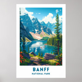 Kanada Banff Nationalpark Poster